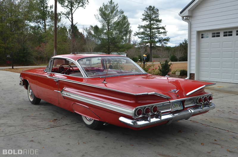A 1960 Impala. Photo from boldride.com